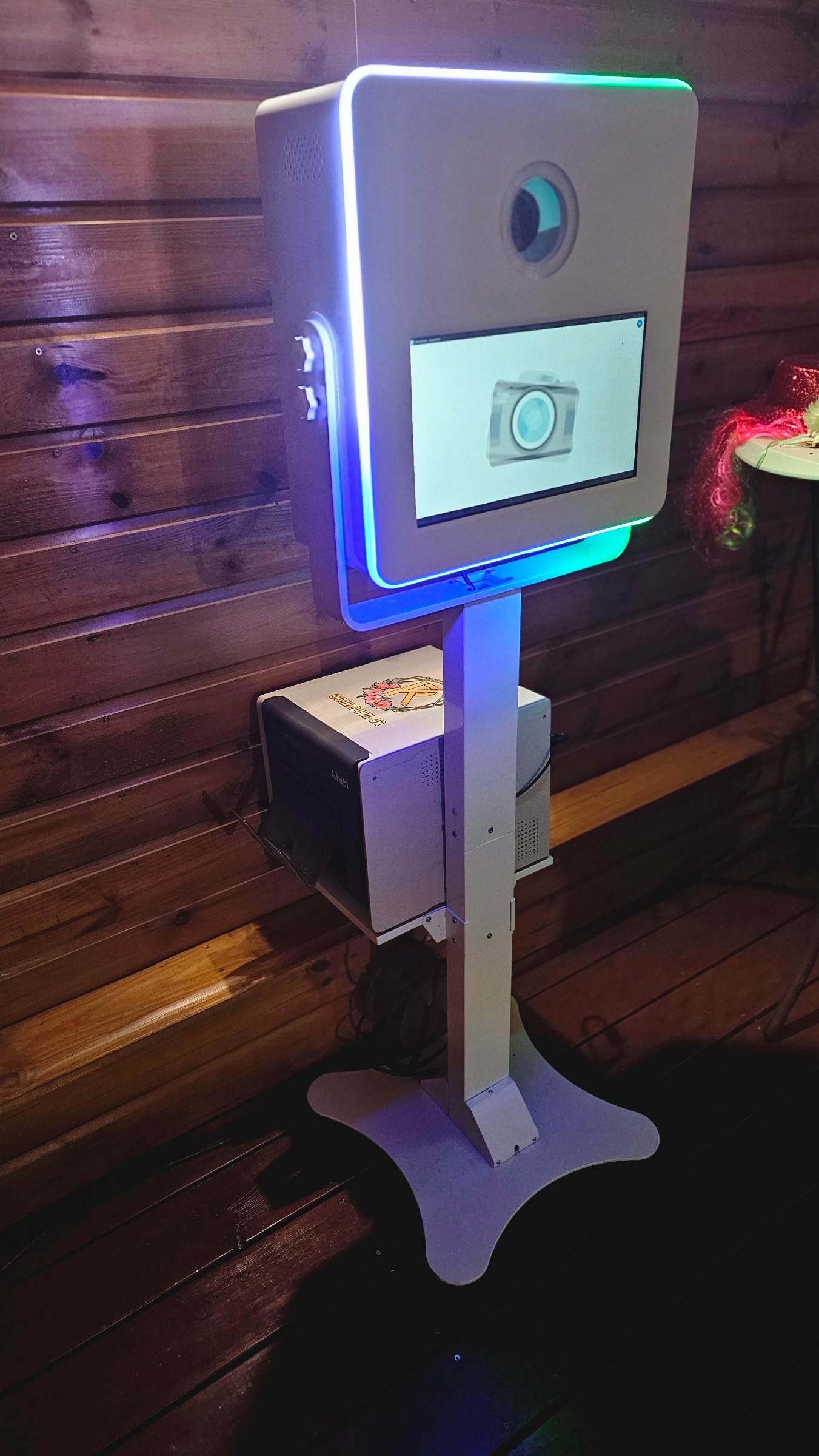 Photobooth en avant.